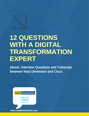 '12 Questions with a Digital Transformation Expert' ebook cover